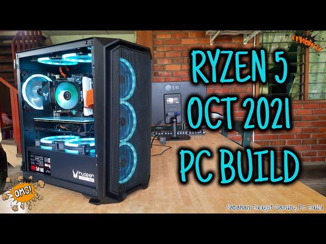 Ryzen 5 1600 October 2021 Budget Gaming Pc Build | XFX R9 270X 4GB