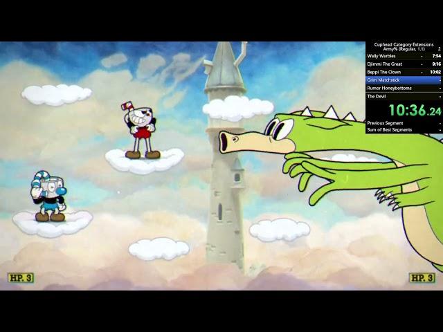 Cuphead Speedrun - Army% (Regular V1.1) WR (23:04)