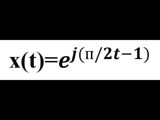 Periodic and Aperiodic Signals | Example 10