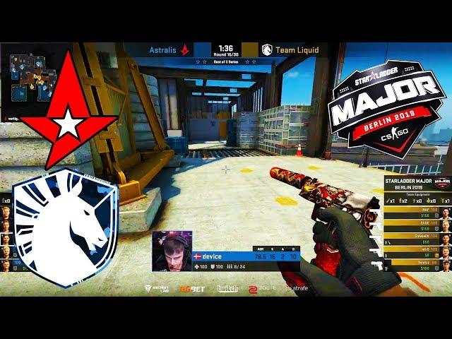 FIGHT OF KINGS | Astralis Vs Liquid - HIGHLIGHTS - Berlin MAJOR 2019 QUARTER FINALS