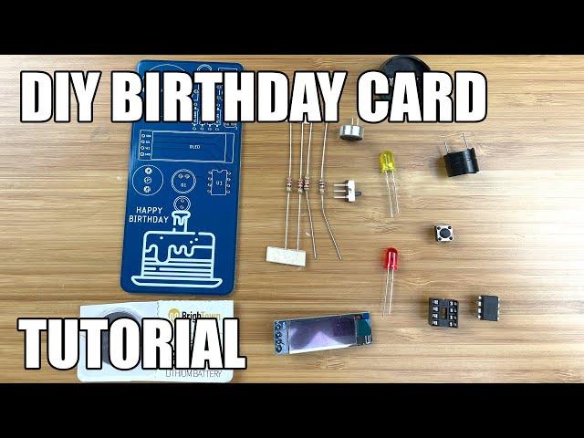 DIY Nerdy Birthday Card Tutorial