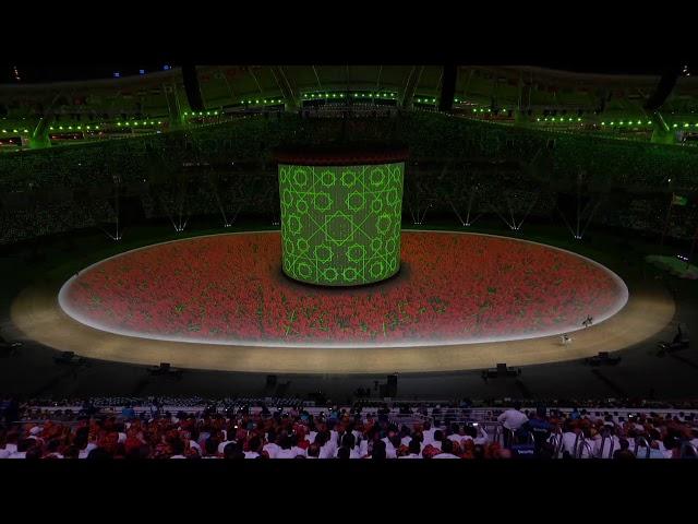 Ashgabat 2017 Opening Ceremony Horse Acrobatics