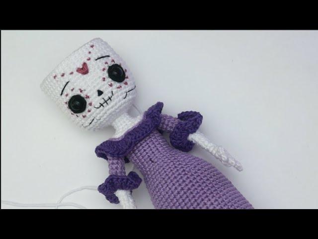 Disenando Catrina Amigurumi /  @gretawings