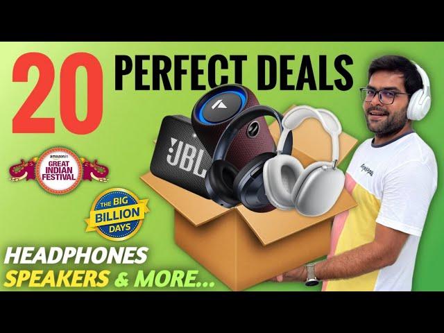 20 Best Headphones & Bluetooth Speaker Deals from Amazon Great Indian Festival & Big Billion Days 