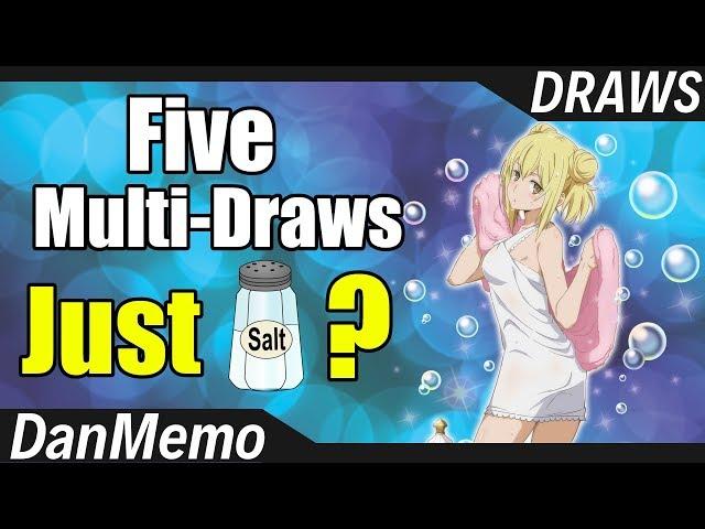 DanMemo Draws - Five Multis, WORST LUCK?! - Bathroom Ais Pickup Banner