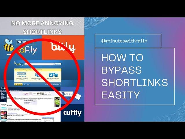 HOW TO BYPASS SHORTLINK URL IN ONE CLICK | FULLY WORKING | 2023