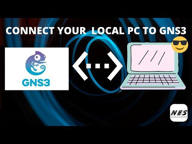 Add your PC in GNS3 | Connect PC to GNS3