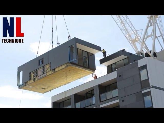 Amazing Modern Technologies: Fast Construction and Installation Your House With Modular Home