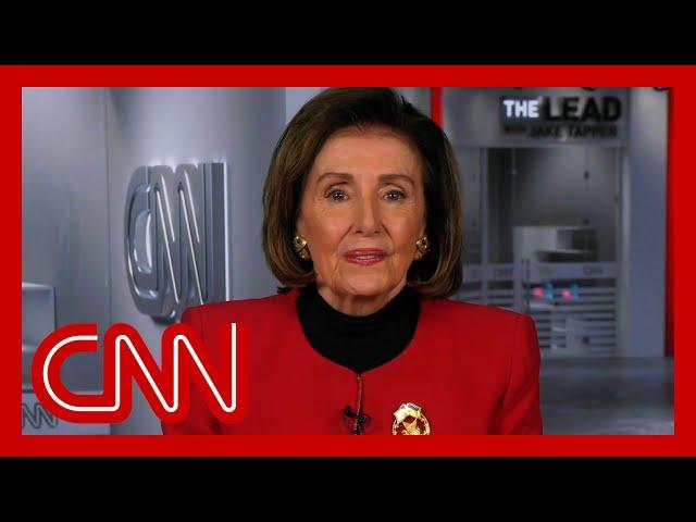 Nancy Pelosi reacts to Trump calling her part of the ‘enemy within’