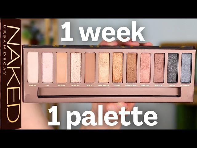 1 WEEK, 1 PALETTE: Urban Decay Naked Palette