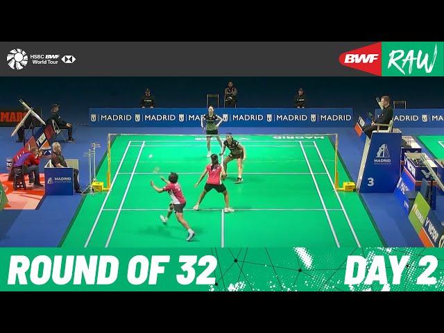 Madrid Spain Masters 2023 | Day 2 | Court 3 | Round of 32