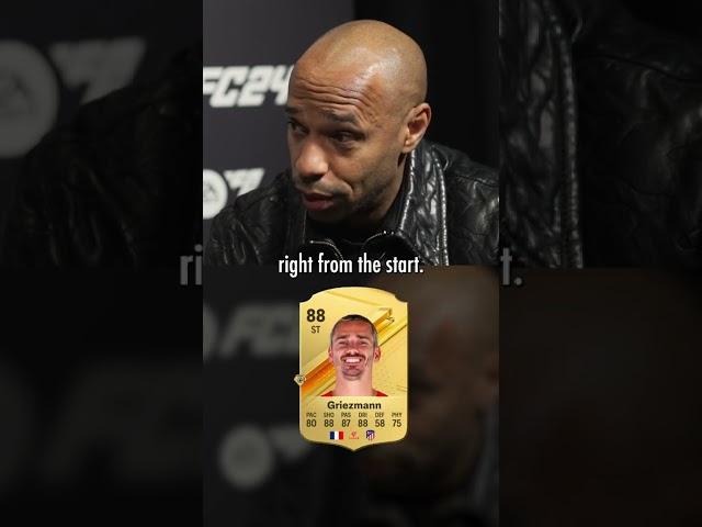 Thierry Henry guesses the EAFC 24 player from their stats 