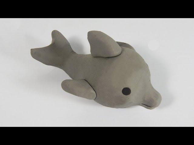 How to Make a Dolphin with Plasticine