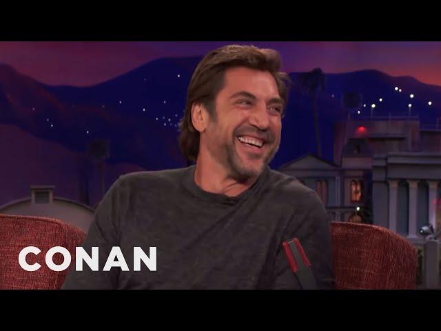 Javier Bardem Doesn’t Know Who The Kardashians Are | CONAN on TBS