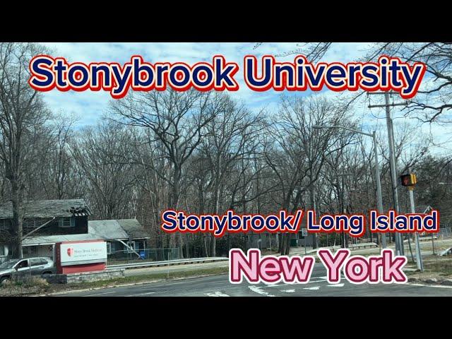 College/ Campus walking Tour: Stonybrook University/ Stonybrook/ Long Island/ USA