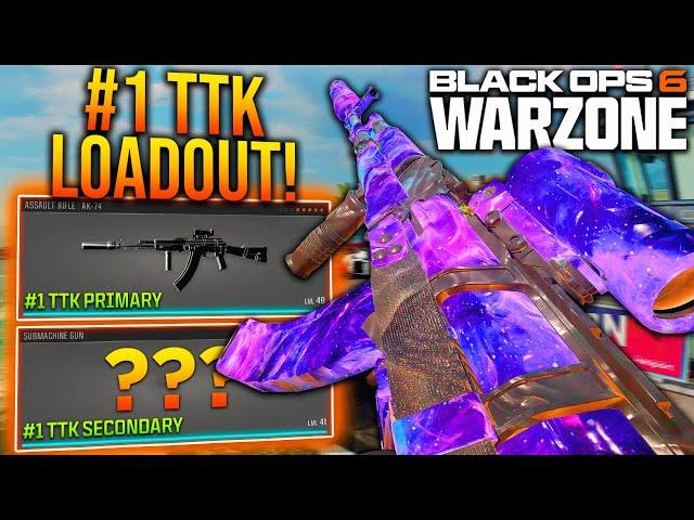 WARZONE: New BEST TTK META LOADOUT You NEED To Use! (BO6 WARZONE Fastest TTK Weapons)