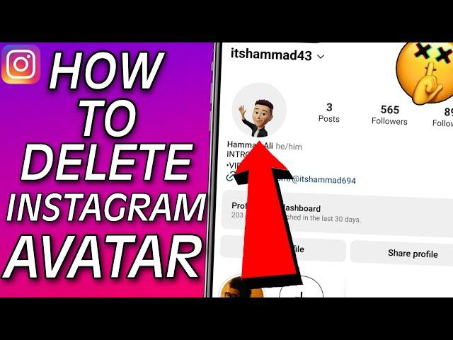 How to Delete Your Instagram Avatar -Step-by-Step Guide