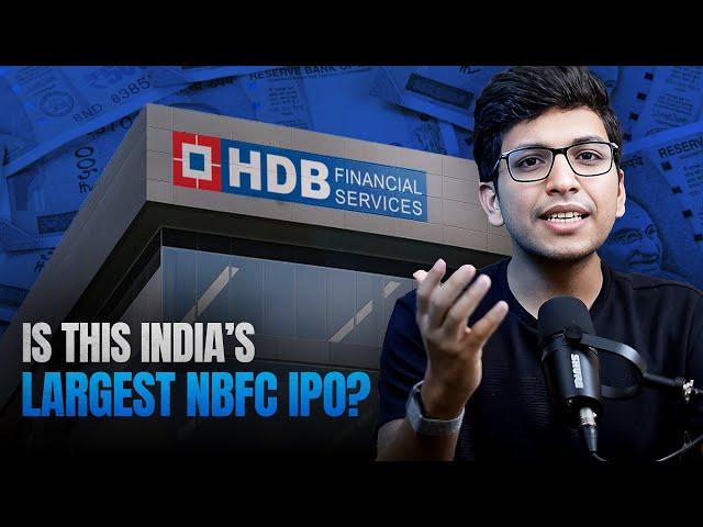 HDB Financial’s ₹12,500 Crore IPO: India’s Biggest NBFC Offering | The Daily Brief