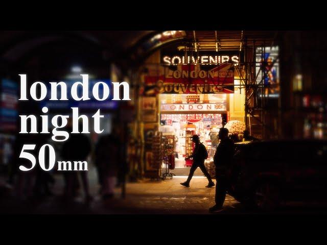 Quiet Night POV Street Photography | Nikon Z8 / 50mm | London, UK