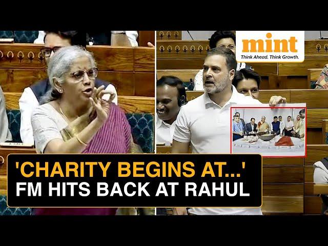 Parliament Live Updates: FM Nirmala Hits Back At Rahul's 'Halwa' Attack, Asks 'How Many SCs, STs...'