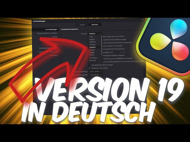 Einfügen von Bilder, Video und Ton in DAVINCI RESOLVE 19 deutsch tutorial