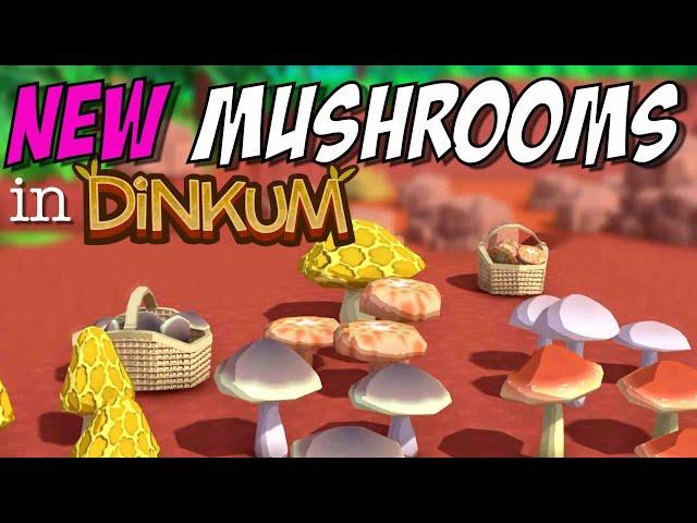 ALL about the NEW Mushrooms in Dinkum Breezy Autumn update