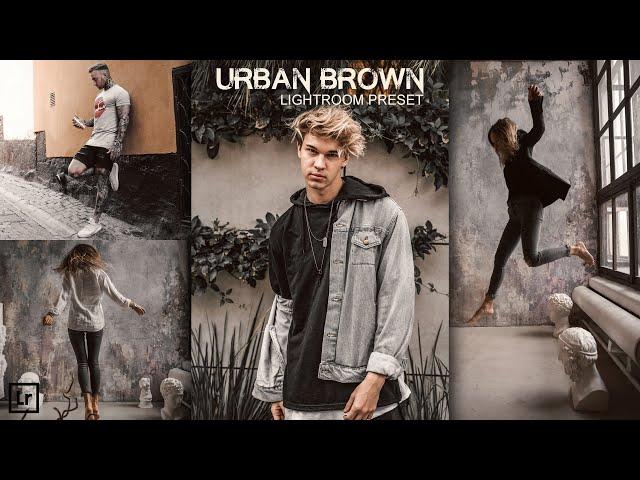 How To Edit URBAN Brown Preset – Free Lightroom Presets | Brown Presets | Brown Filters