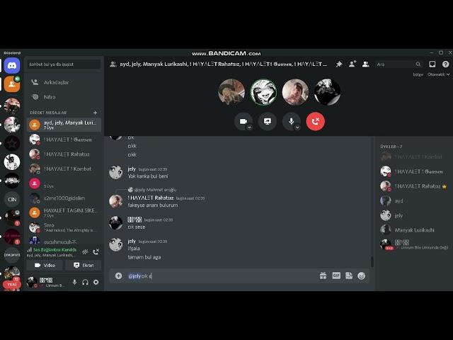 DİSCORD SÖVÜŞ HΛYΛLΞT tagına kafa tutan jely türemesi sese gelemiyor