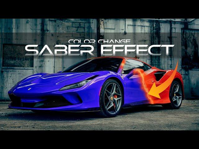 How to change car color | Saber effect