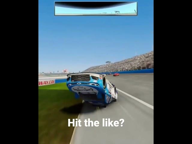 I did a handstand in NASCAR Heat 5