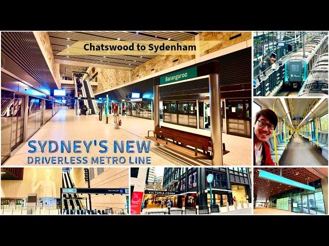 Sydney Metro Chatswood to Sydenham: Australia’s First World-Class Driverless Train Line