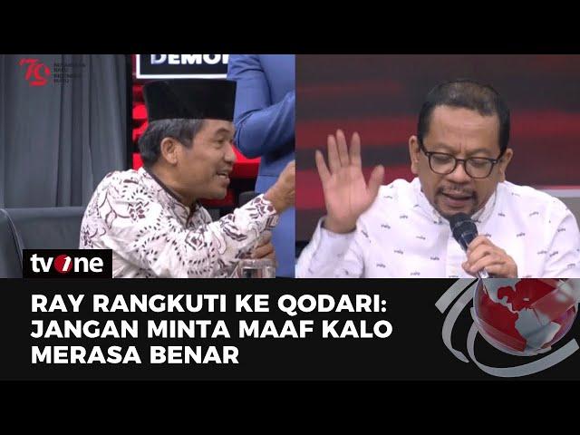 Saling Sanggah! Ray Rangkuti VS Qodari Soal Presiden Jokowi Minta Maaf | Catatan Demokrasi tvOne