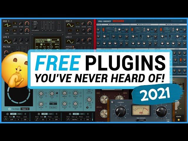 The Best FREE VST Plugins You've NEVER Heard Of! (2021)