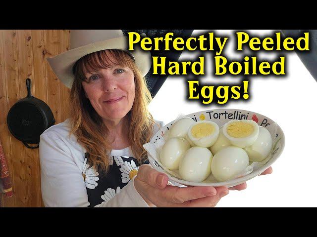 Perfectly Peeled Hard Boiled Eggs