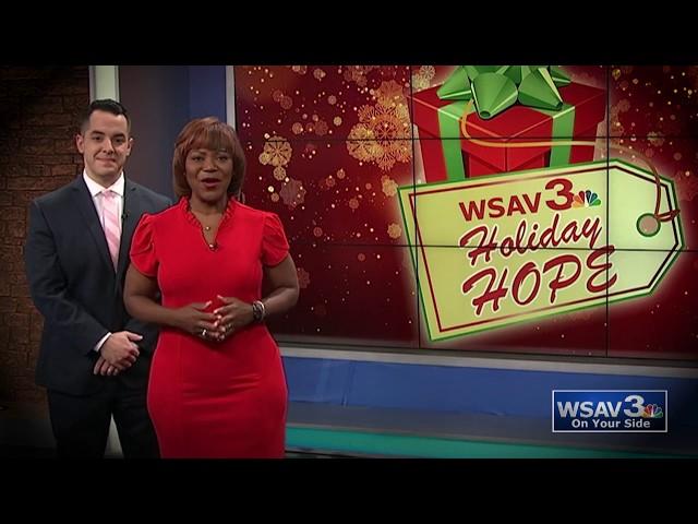 WSAV News 3 On Your Side Holiday Hope School Video