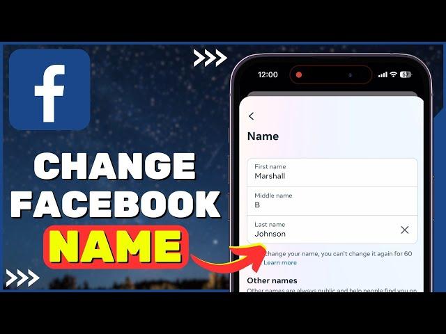 How to Change Name in Facebook (iPhone & Android)