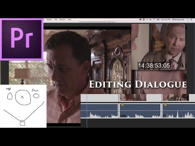 E25 - How to Edit Dialogue for a Movie Scene - Adobe Premiere Pro CC 2018
