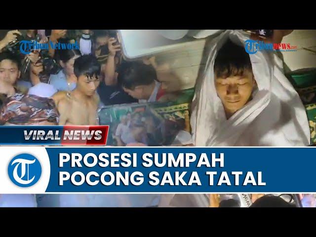 Prosesi Sumpah Pocong Saka Tatal Buntut Kasus Pembunuhan Vina Cirebon, Farhat Abbas Sampai Nangis