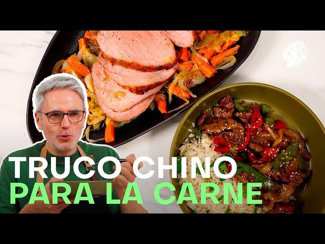 La técnica china para conseguir una carne tierna y jugosa | EL COMIDISTA