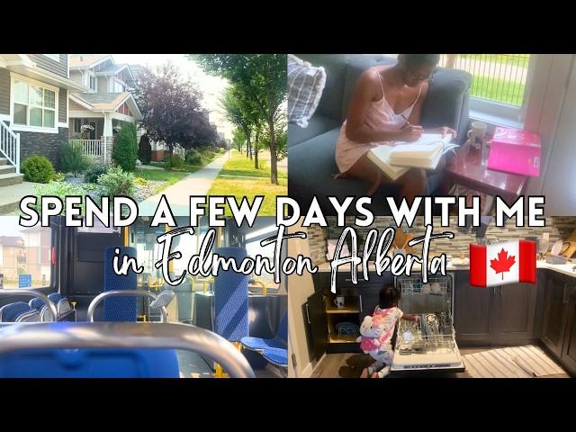 Life in Canada  | HE GOT THE JOB!!  | Solo Weekend | My morning routine as a SAHM of 2 |