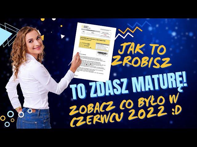  Rozwiązanie arkusza matura CKE czerwiec 2022 matematyka termin dodatkowy 