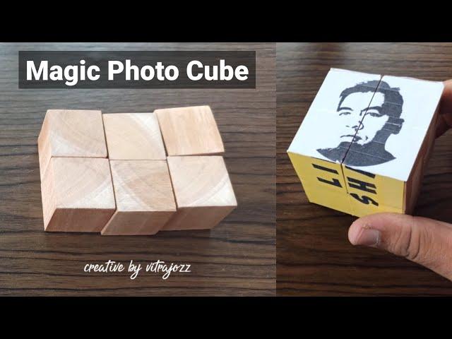 Awesome DIY Folding Photo Cube Ideas