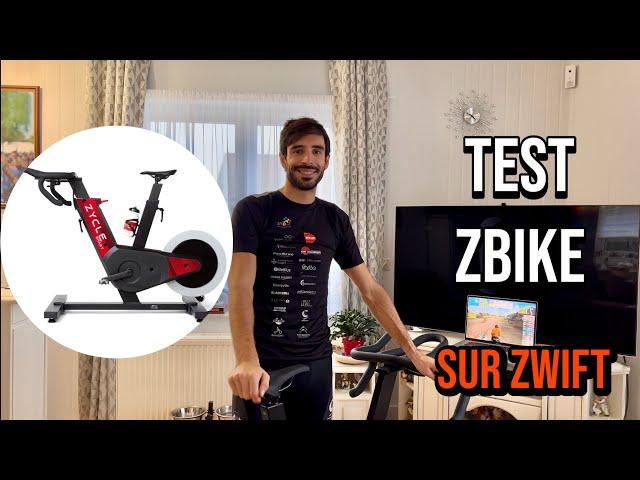 ZYCLE ZBIKE TEST DU VELO D'INTERIEUR CONNECTÉ