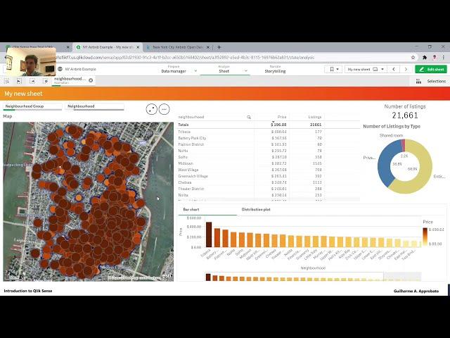 8 - Fine tuning and finalizing the dashboard | Qlik Sense Dashboard from Scratch