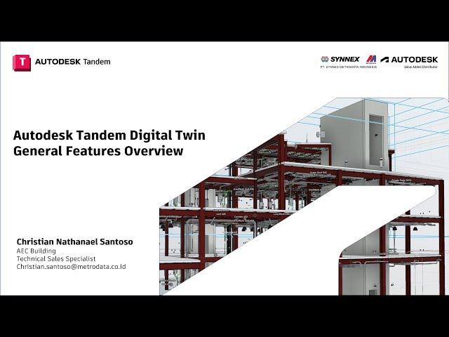 Digital Twin Overview with Autodesk Tandem - General Features Overview