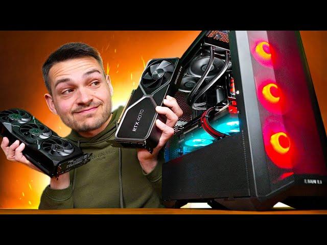 Das 1500€ Gaming PC Problem… RTX 4070 Ti vs. RX 7900 XT