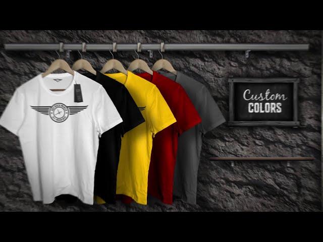 T-Shirt MockUp Video After Effects Template