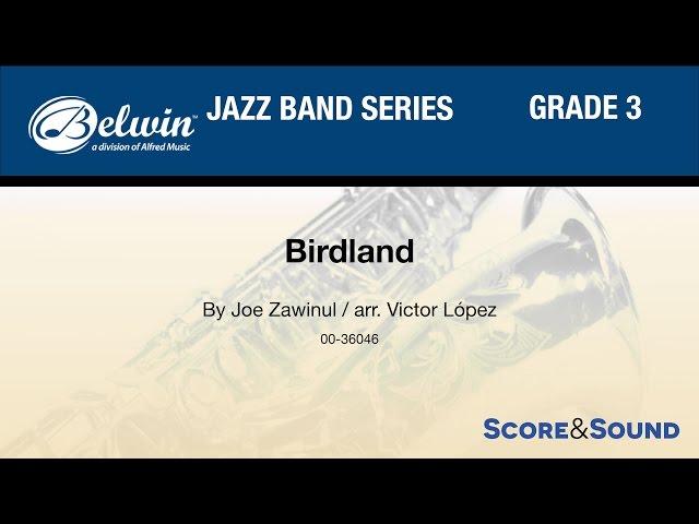 Birdland arr. Victor López - Score & Sound