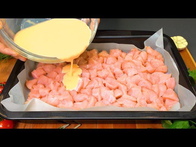 CHICKEN FILLET recipe, my husband asks to cook it 2 times a week!