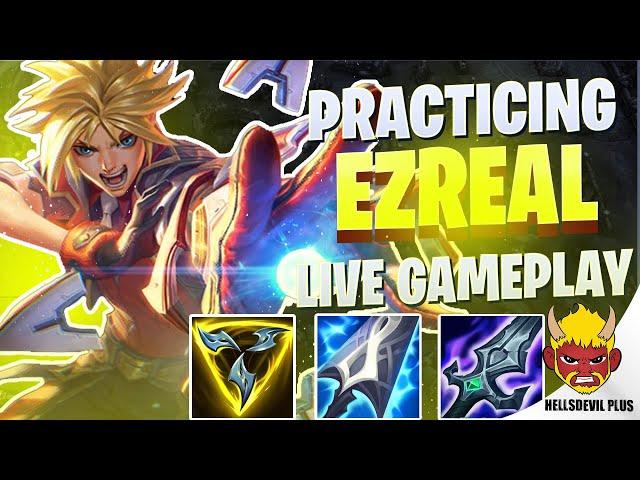 Practicing Ezreal To Remaster Him - Wild Rift HellsDevil Plus Gameplay